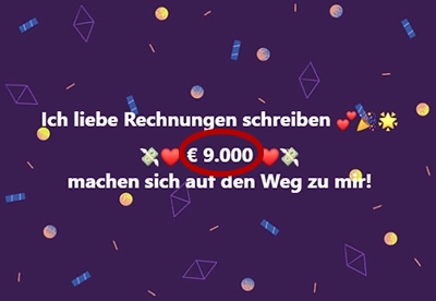 Testimonial Millionärin von nebenan